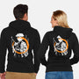 Thunder Breath Ninja-Unisex-Zip-Up-Sweatshirt-Eoli Studio