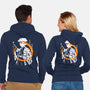 Thunder Breath Ninja-Unisex-Zip-Up-Sweatshirt-Eoli Studio