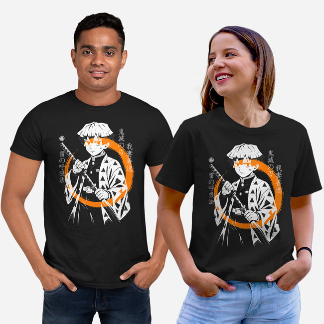 Thunder Breath Ninja-Unisex-Basic-Tee-Eoli Studio