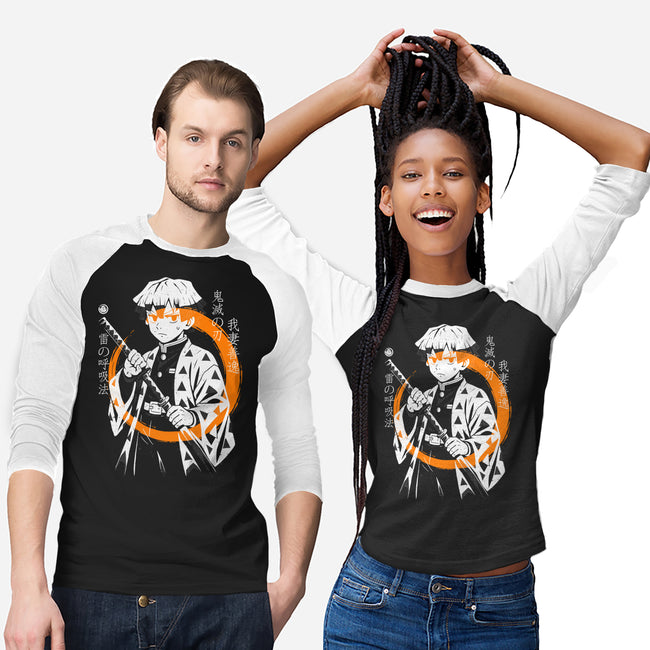 Thunder Breath Ninja-Unisex-Baseball-Tee-Eoli Studio