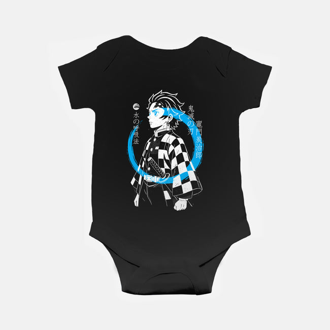 Water Breath Ninja-Baby-Basic-Onesie-Eoli Studio