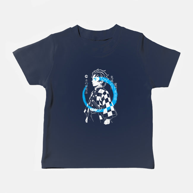 Water Breath Ninja-Baby-Basic-Tee-Eoli Studio