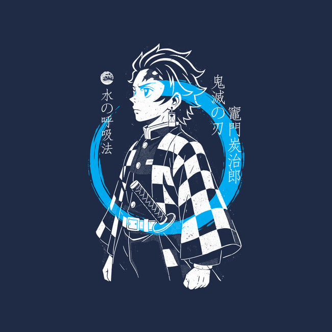 Water Breath Ninja-Womens-Fitted-Tee-Eoli Studio