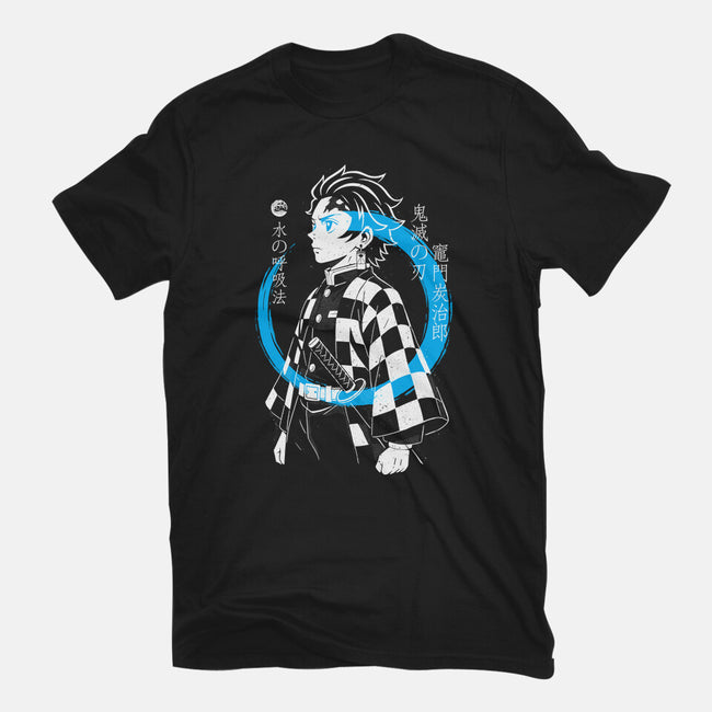Water Breath Ninja-Womens-Fitted-Tee-Eoli Studio