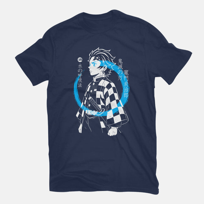 Water Breath Ninja-Womens-Fitted-Tee-Eoli Studio