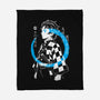 Water Breath Ninja-None-Fleece-Blanket-Eoli Studio