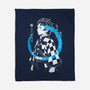 Water Breath Ninja-None-Fleece-Blanket-Eoli Studio