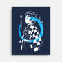Water Breath Ninja-None-Stretched-Canvas-Eoli Studio
