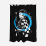 Water Breath Ninja-None-Polyester-Shower Curtain-Eoli Studio