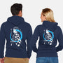Water Breath Ninja-Unisex-Zip-Up-Sweatshirt-Eoli Studio