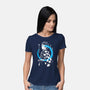 Water Breath Ninja-Womens-Basic-Tee-Eoli Studio