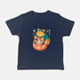 Neko Daruma Hug-Baby-Basic-Tee-Eoli Studio