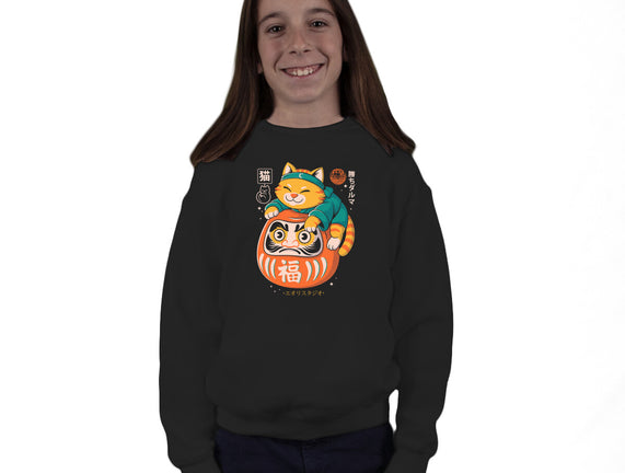 Neko Daruma Hug