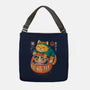 Neko Daruma Hug-None-Adjustable Tote-Bag-Eoli Studio