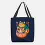 Neko Daruma Hug-None-Basic Tote-Bag-Eoli Studio