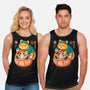 Neko Daruma Hug-Unisex-Basic-Tank-Eoli Studio
