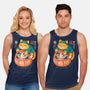Neko Daruma Hug-Unisex-Basic-Tank-Eoli Studio
