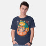 Neko Daruma Hug-Mens-Basic-Tee-Eoli Studio