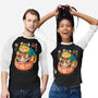 Neko Daruma Hug-Unisex-Baseball-Tee-Eoli Studio