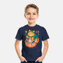 Neko Daruma Hug-Youth-Basic-Tee-Eoli Studio