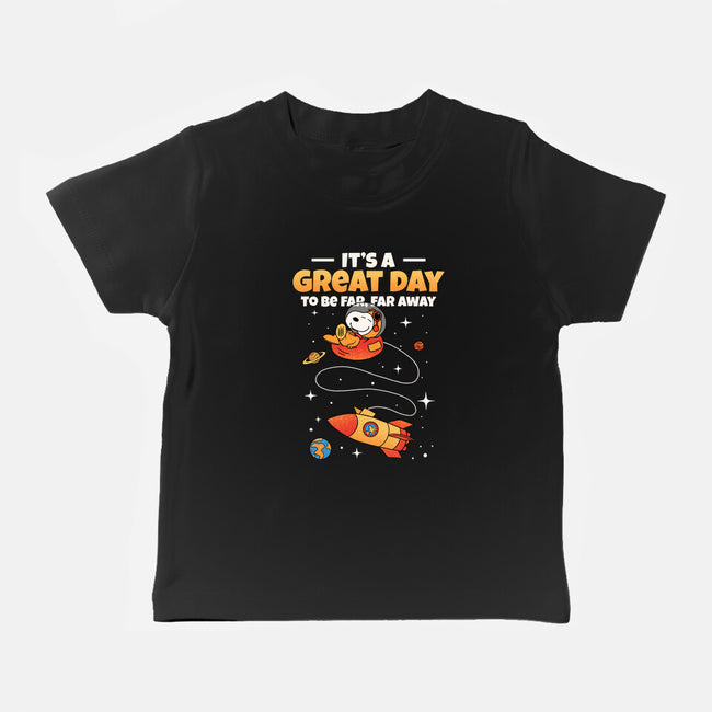 To Be Far Far Away-Baby-Basic-Tee-sachpica
