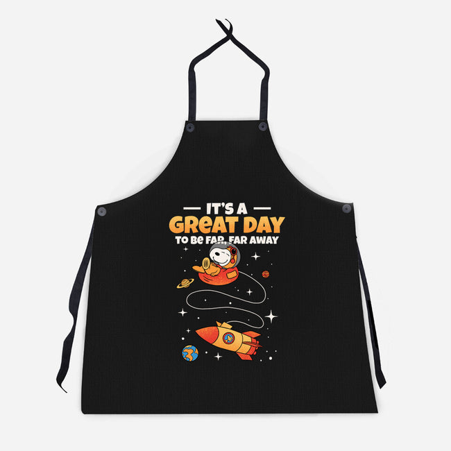 To Be Far Far Away-Unisex-Kitchen-Apron-sachpica