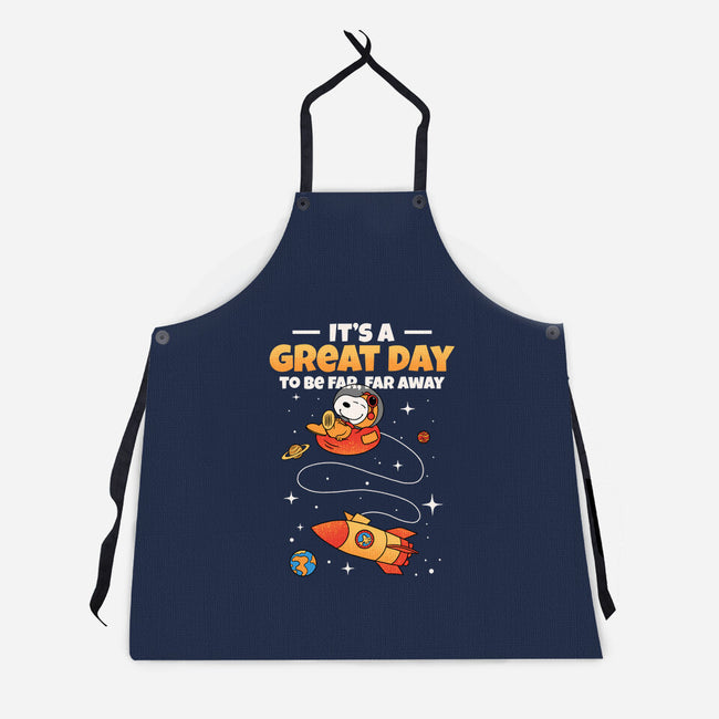 To Be Far Far Away-Unisex-Kitchen-Apron-sachpica