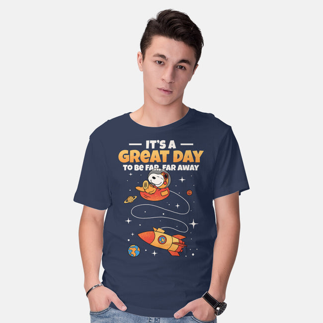 To Be Far Far Away-Mens-Basic-Tee-sachpica