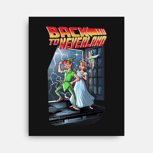 Back To Neverland-None-Stretched-Canvas-zascanauta