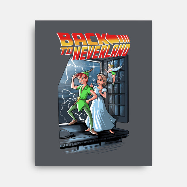 Back To Neverland-None-Stretched-Canvas-zascanauta