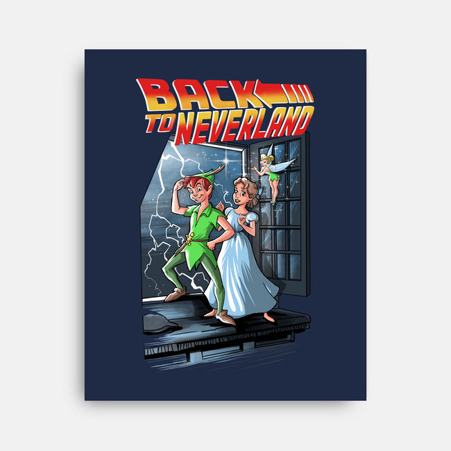 Back To Neverland-None-Stretched-Canvas-zascanauta