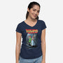 Back To Neverland-Womens-V-Neck-Tee-zascanauta