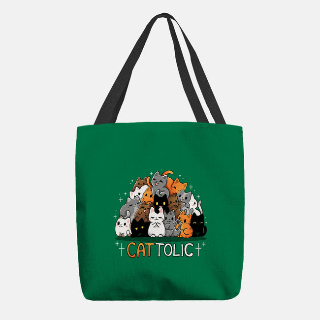 Cattolic-None-Basic Tote-Bag-Vallina84