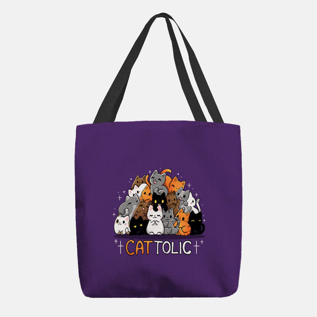 Cattolic-None-Basic Tote-Bag-Vallina84