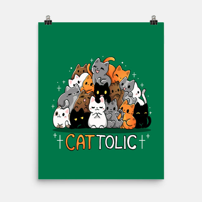 Cattolic-None-Matte-Poster-Vallina84