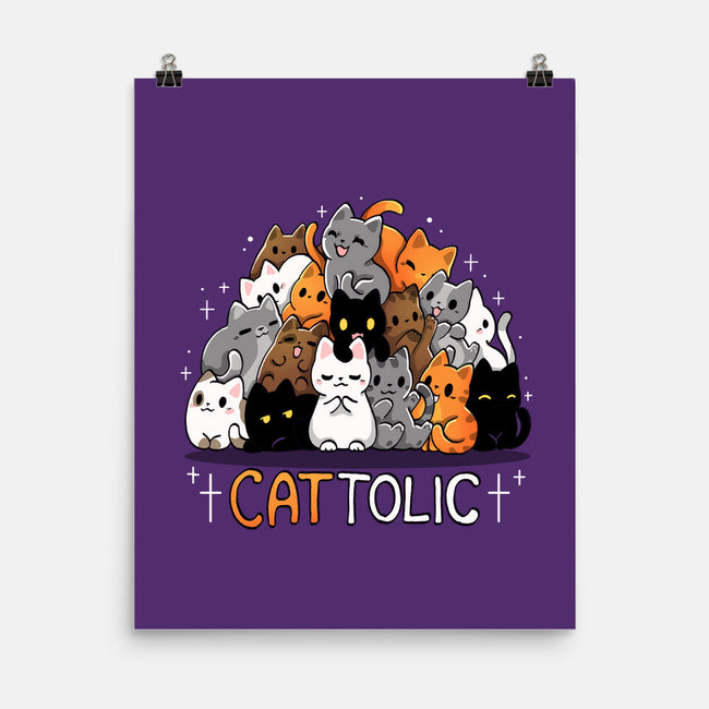Cattolic-None-Matte-Poster-Vallina84