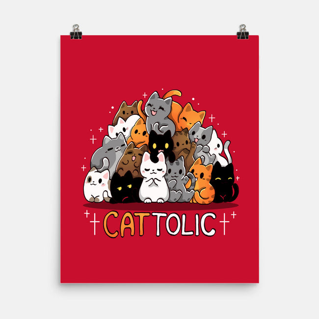 Cattolic-None-Matte-Poster-Vallina84