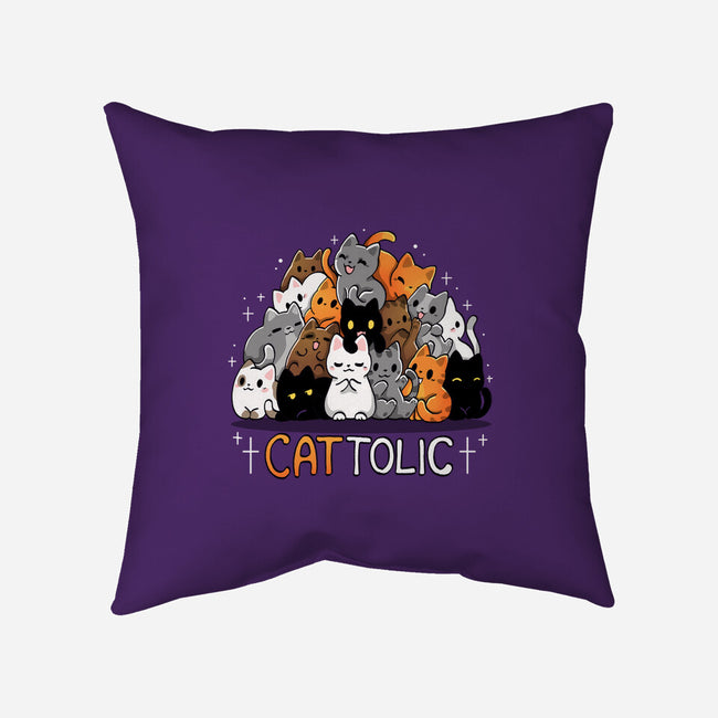 Cattolic-None-Removable Cover w Insert-Throw Pillow-Vallina84