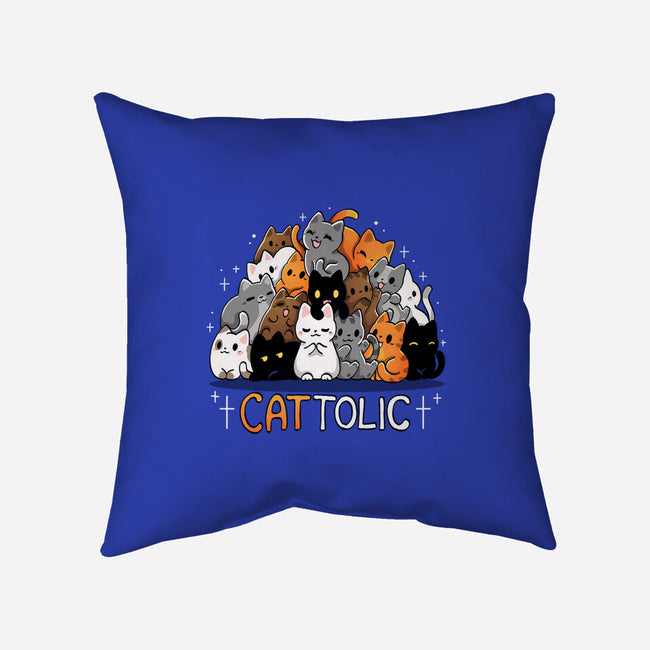 Cattolic-None-Removable Cover w Insert-Throw Pillow-Vallina84