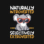 Koala Selectively Extroverted-Mens-Basic-Tee-NemiMakeit