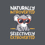 Koala Selectively Extroverted-Mens-Basic-Tee-NemiMakeit