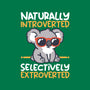 Koala Selectively Extroverted-Mens-Basic-Tee-NemiMakeit