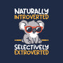 Koala Selectively Extroverted-Mens-Basic-Tee-NemiMakeit