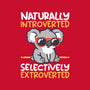 Koala Selectively Extroverted-Mens-Basic-Tee-NemiMakeit