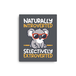 Koala Selectively Extroverted