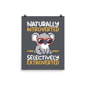 Koala Selectively Extroverted