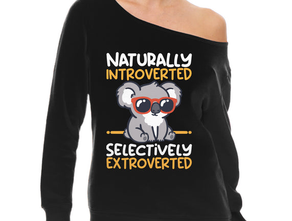 Koala Selectively Extroverted