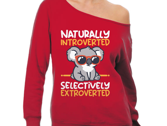 Koala Selectively Extroverted
