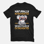 Koala Selectively Extroverted-Womens-Fitted-Tee-NemiMakeit