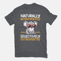 Koala Selectively Extroverted-Womens-Fitted-Tee-NemiMakeit